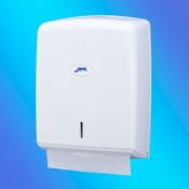 Smart Line White Hand Towel/Dispenser