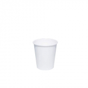 6oz White Paper Cup Single/Wall x1000