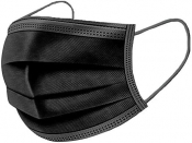 3ply Type 1 Black Face Mask
