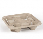 4 Cup Card Carry/Tray