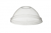 12oz Clear Domed Lid - No Hole