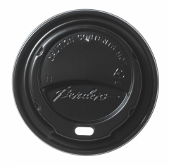 aGD Black Dome Sip Thru Lid To Fit 8oz