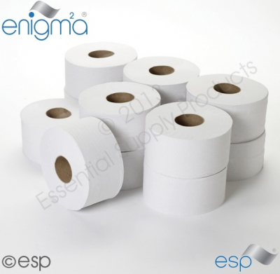 2 Ply Mini Jumbo Toilet Rolls