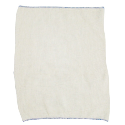 Blue Edge Stockinette Dish Cloths