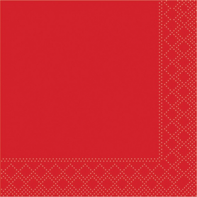 2ply Red Napkins