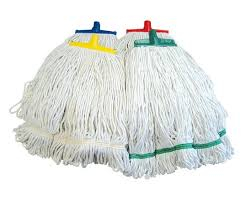 16oz Blue Stay Flat Mop